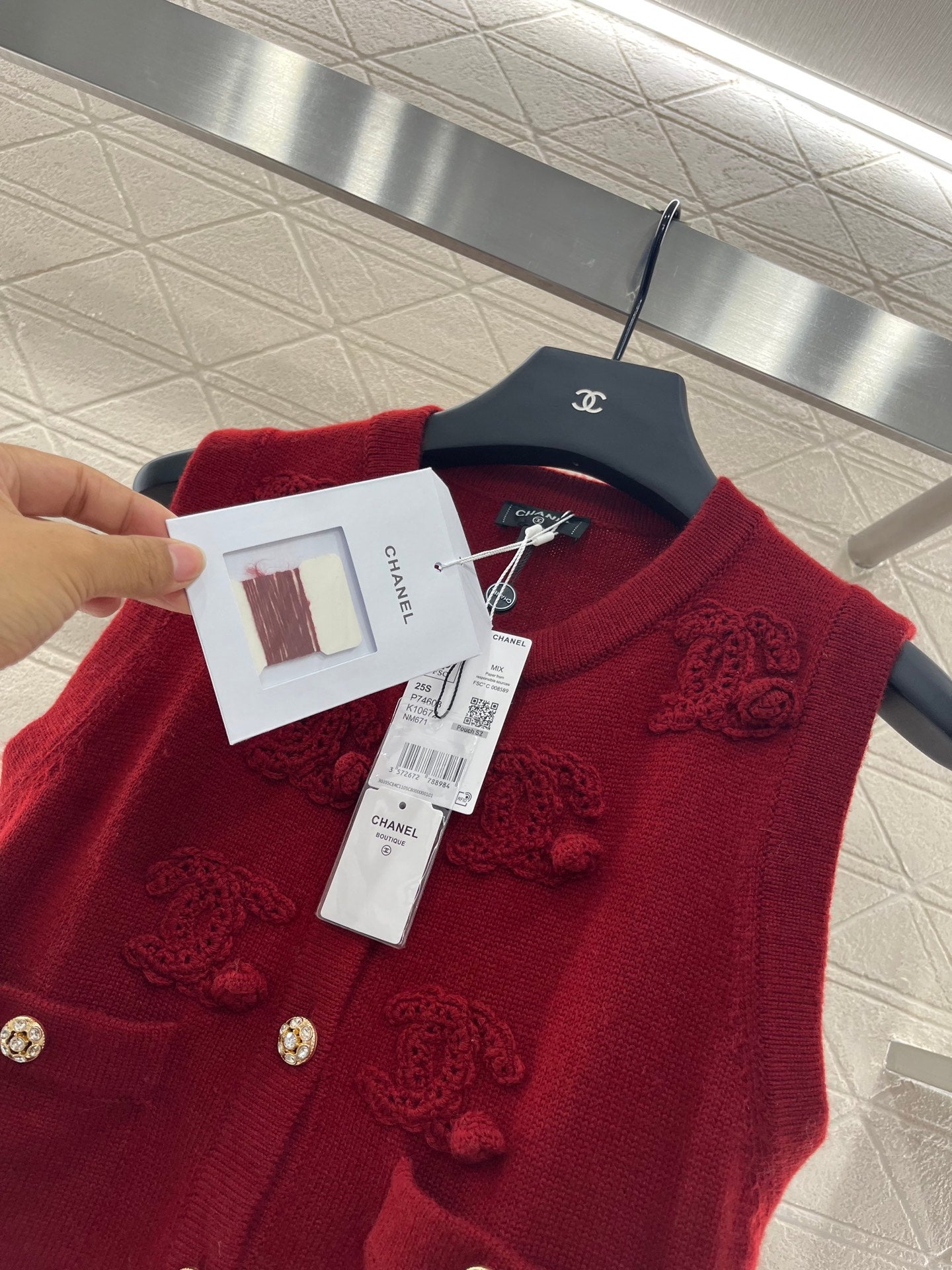C 2025 new products Knitted vest