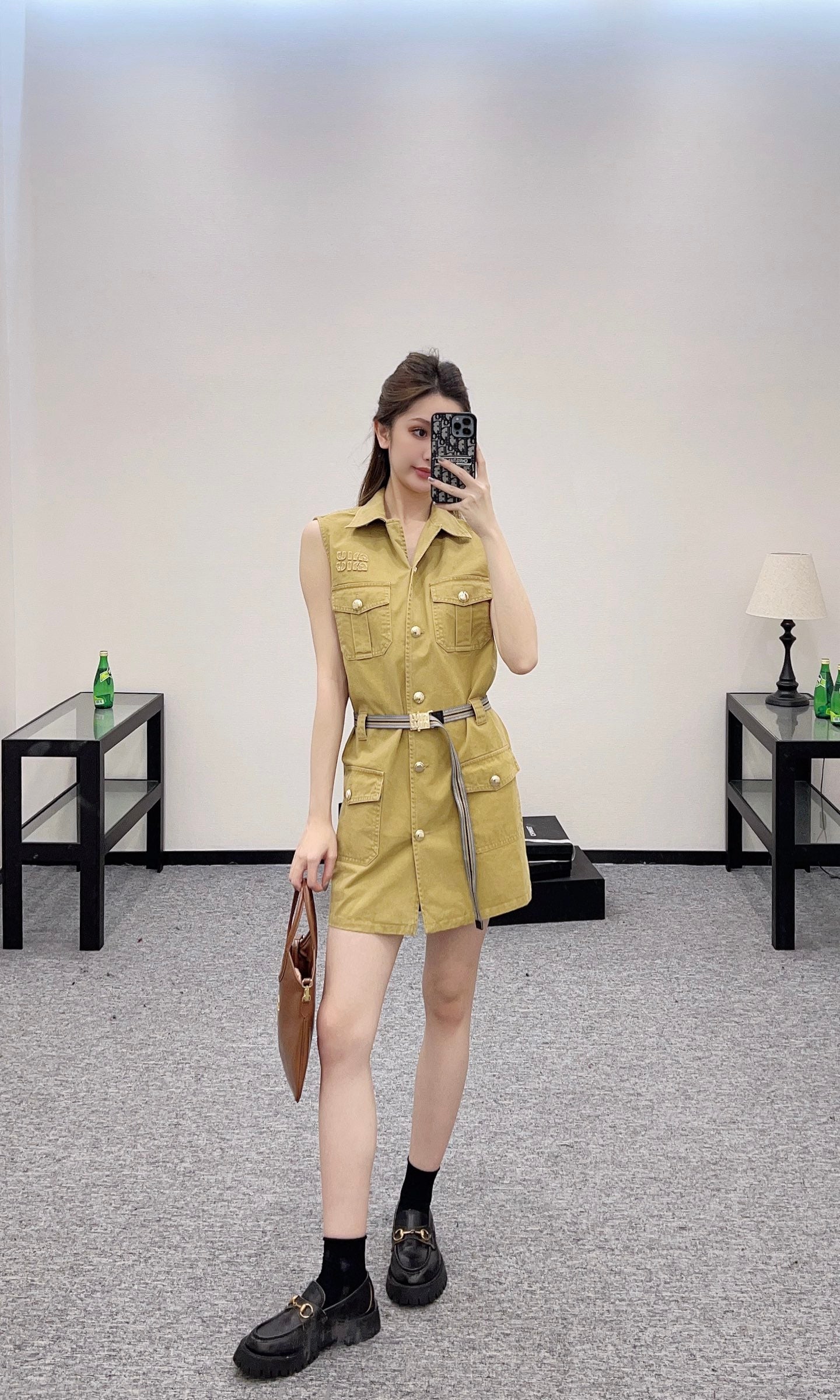 M 2025 new products Belt vest skirt