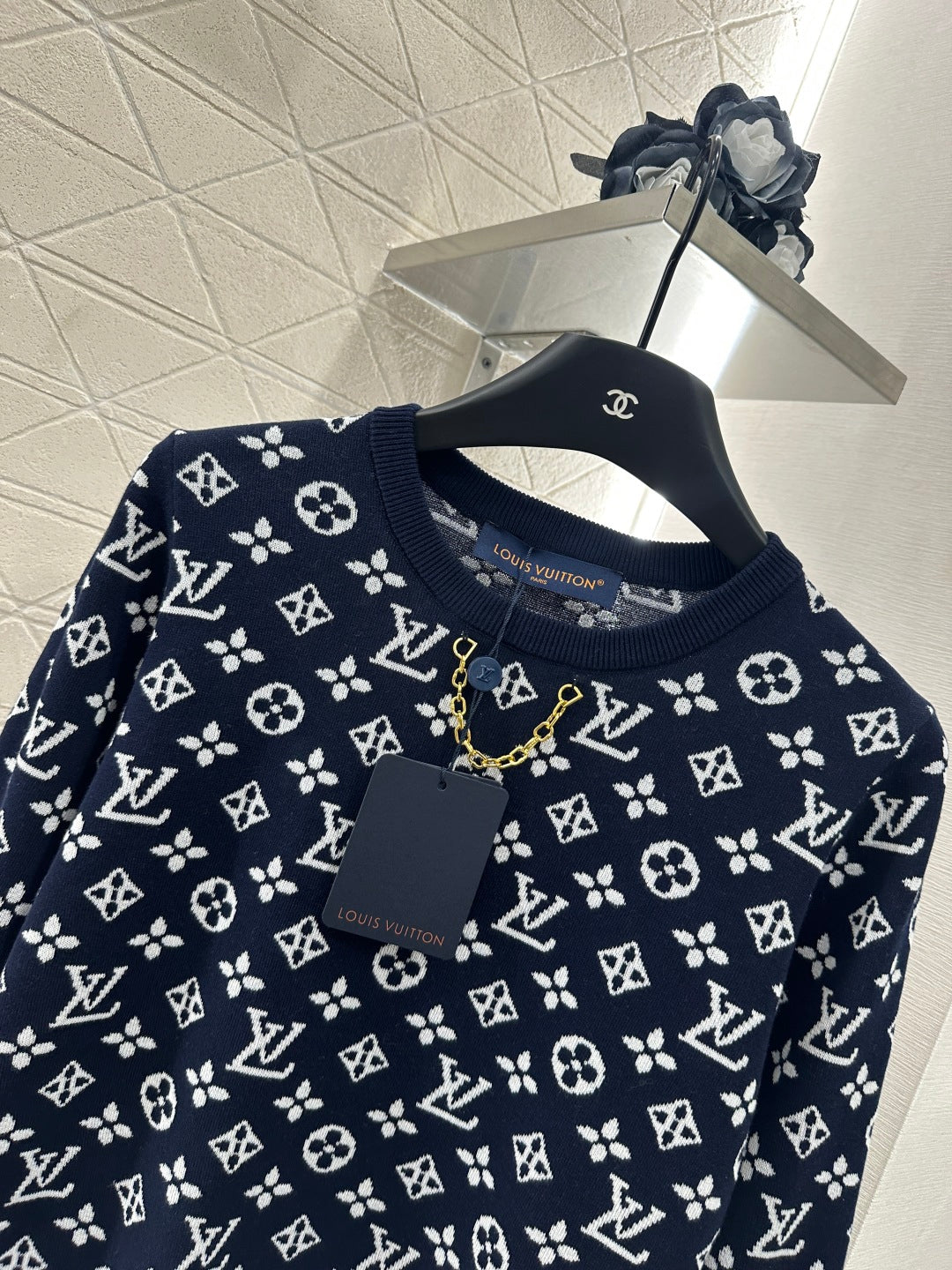 L 25 new product Chain knitted long sleeves