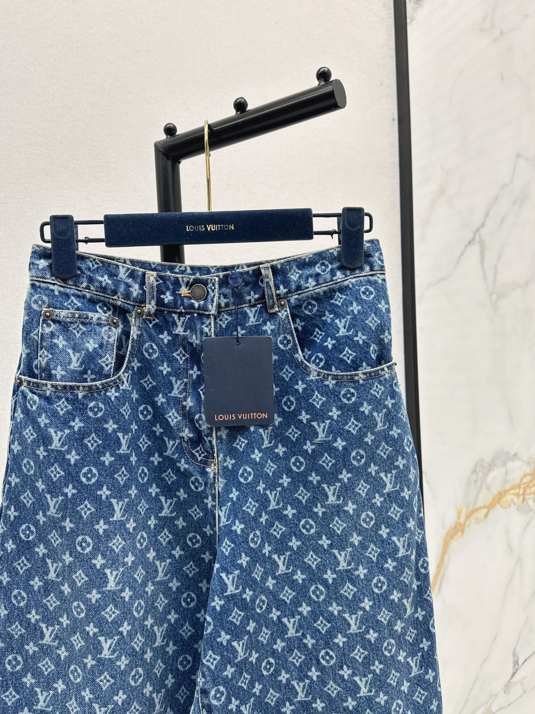 L 25fw jacquard jeans
