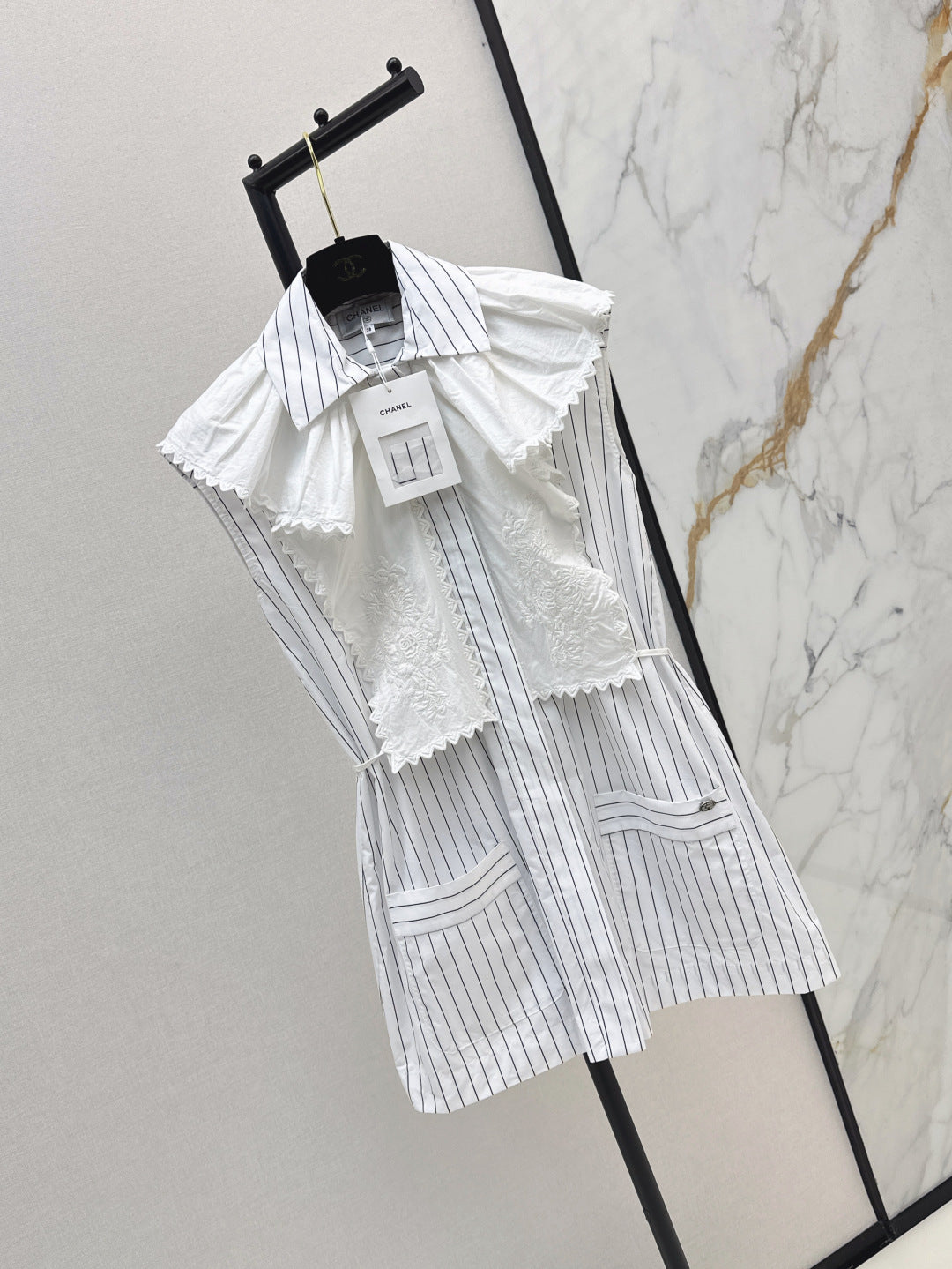 C 25ss embroidered dress