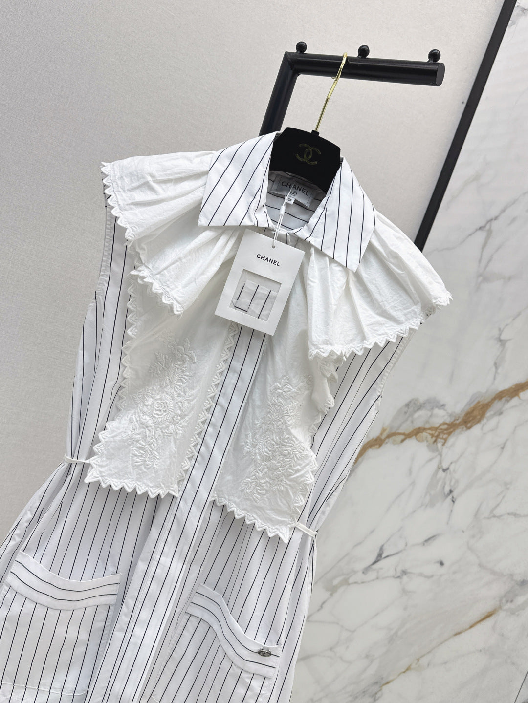 C 25ss embroidered dress