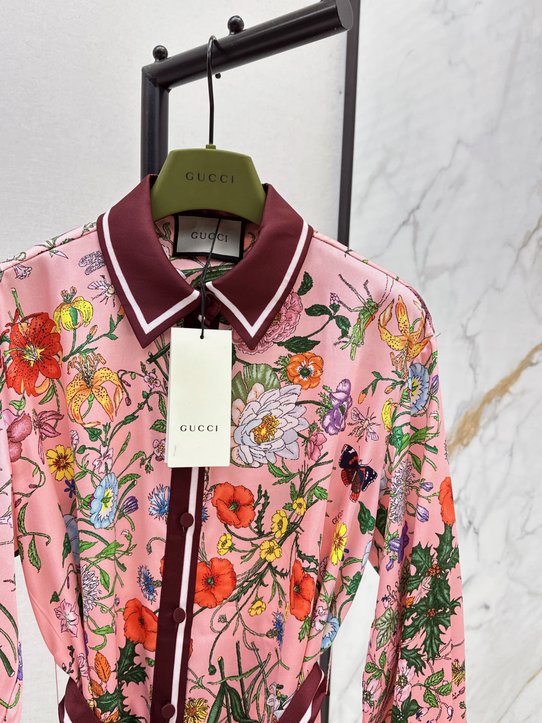 G 25fw printed dress