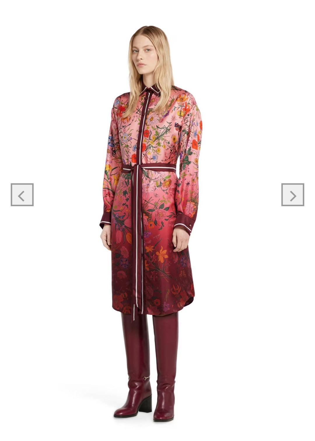 G 25fw printed dress
