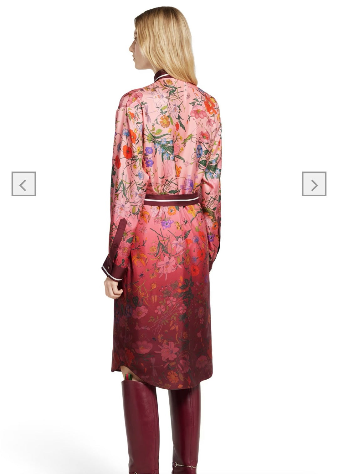 G 25fw printed dress