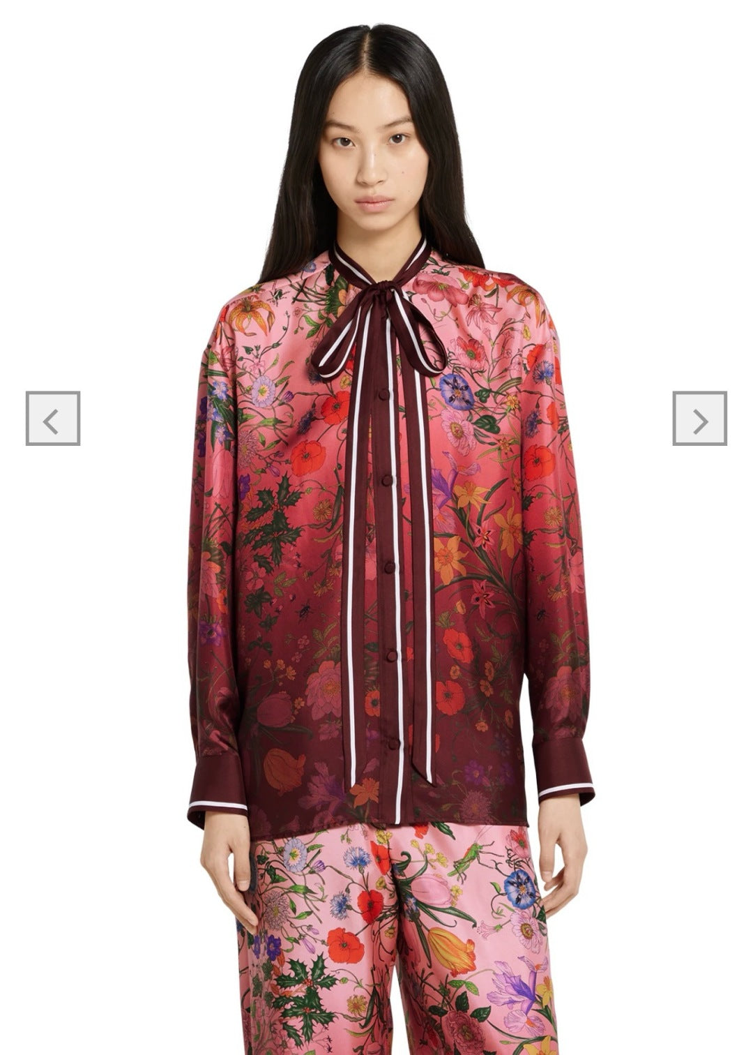 G 25fw printed shirt