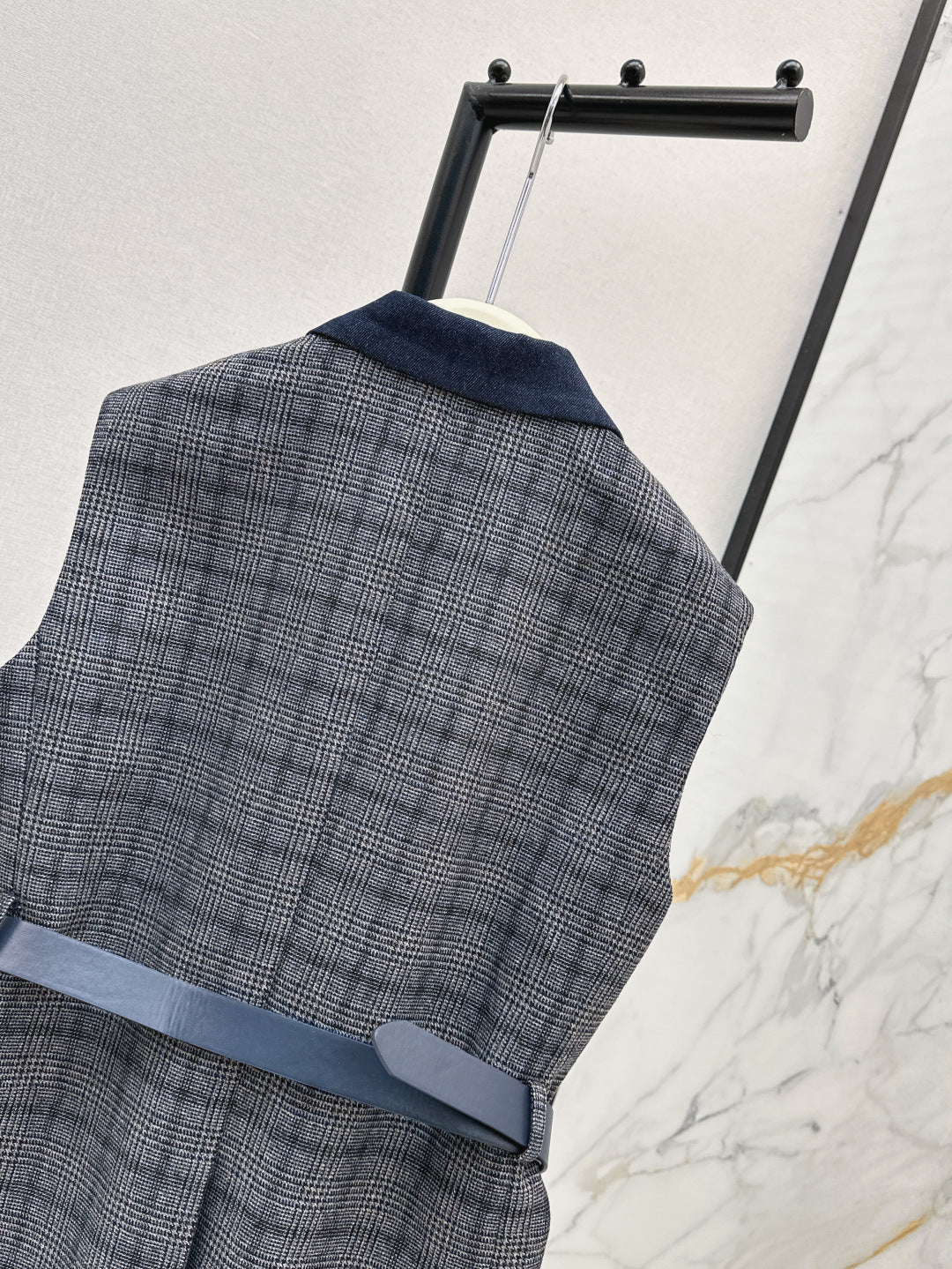 Bru 25fw plaid vest