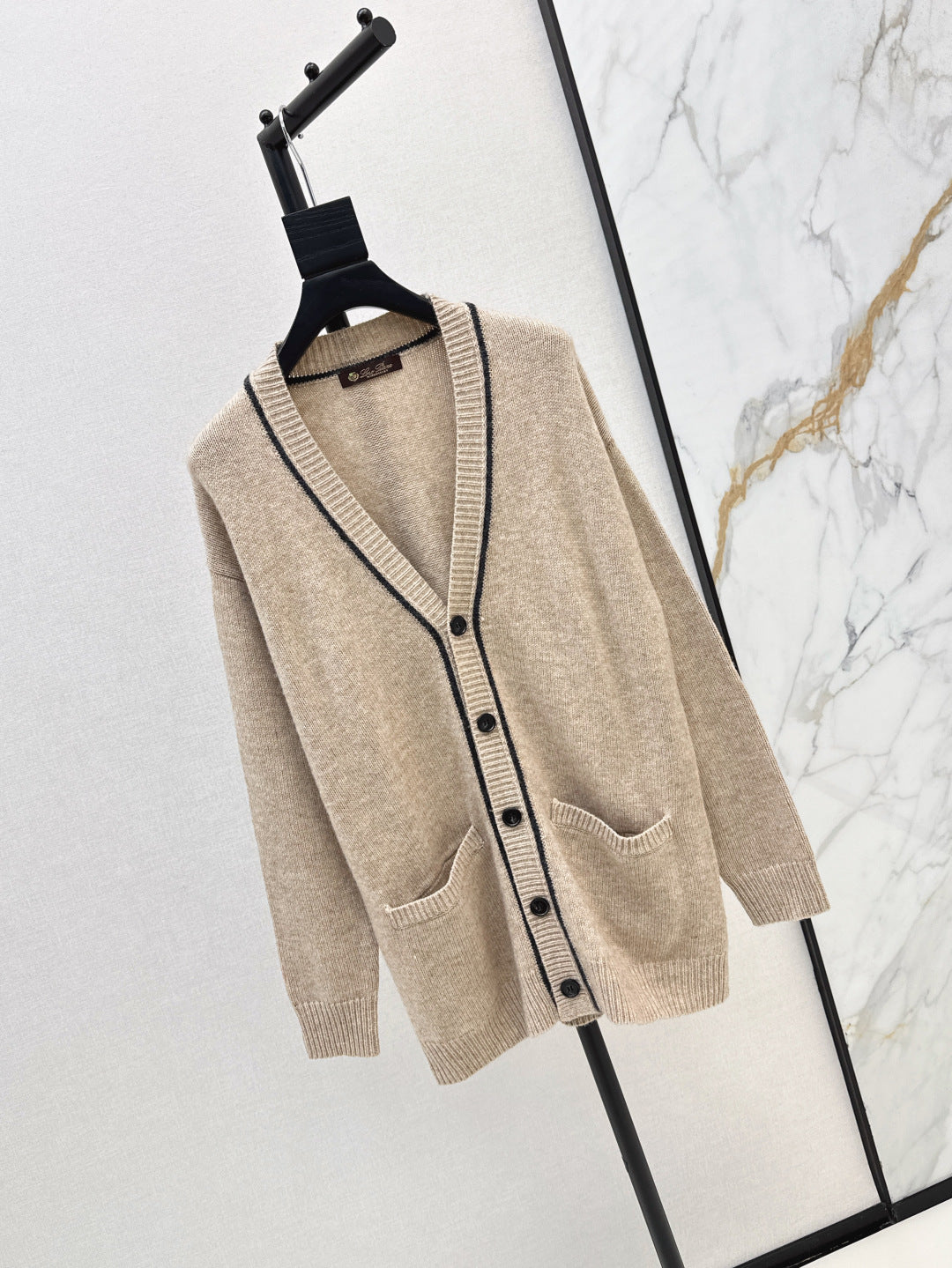 Lor 25fw cashmere cardigan