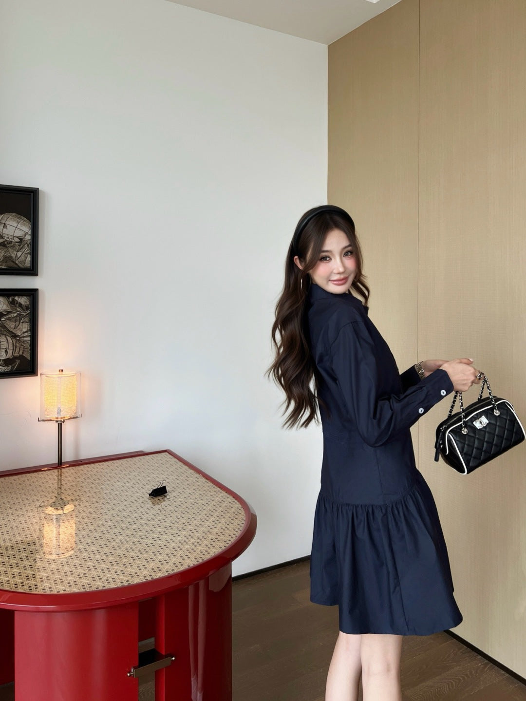 Ral 25fw pleated dress
