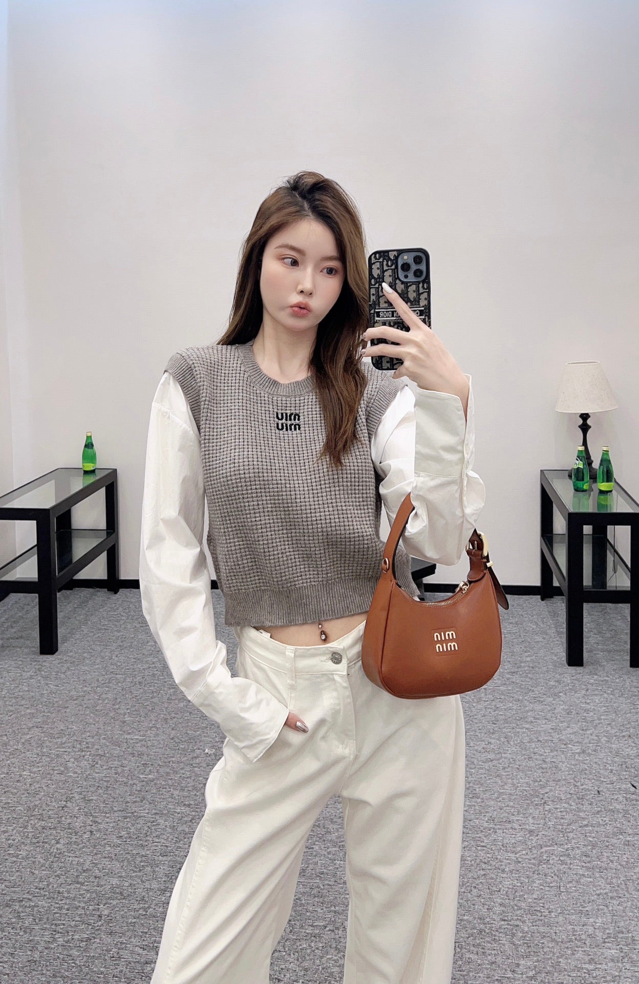 M 2025 New Arrival Knitted long-sleeved top