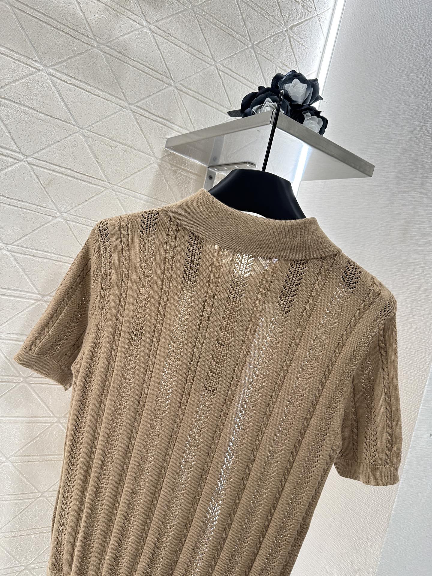 M 2025 New Arrivals Knitted Short-Sleeve