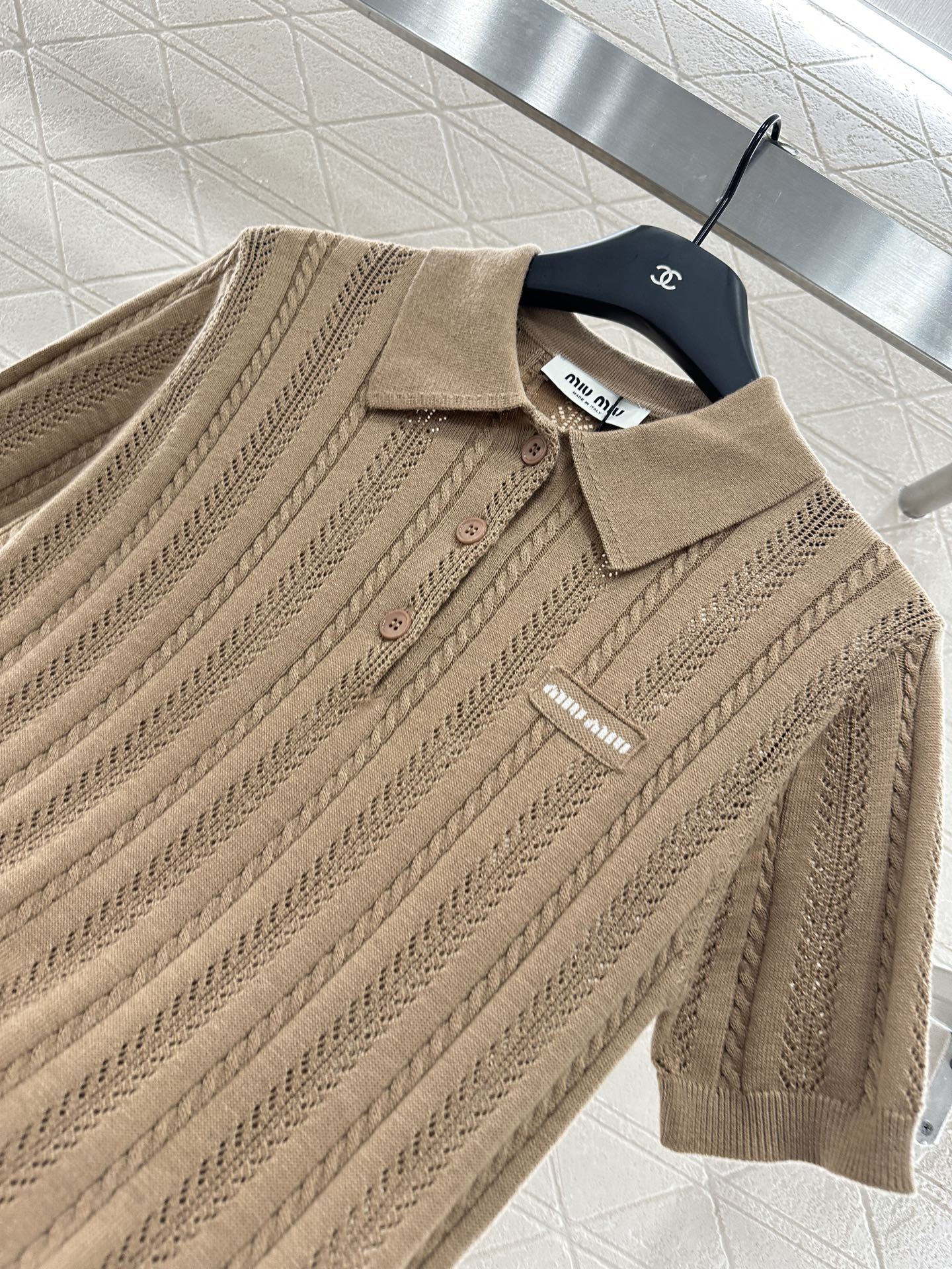 M 2025 New Arrivals Knitted Short-Sleeve
