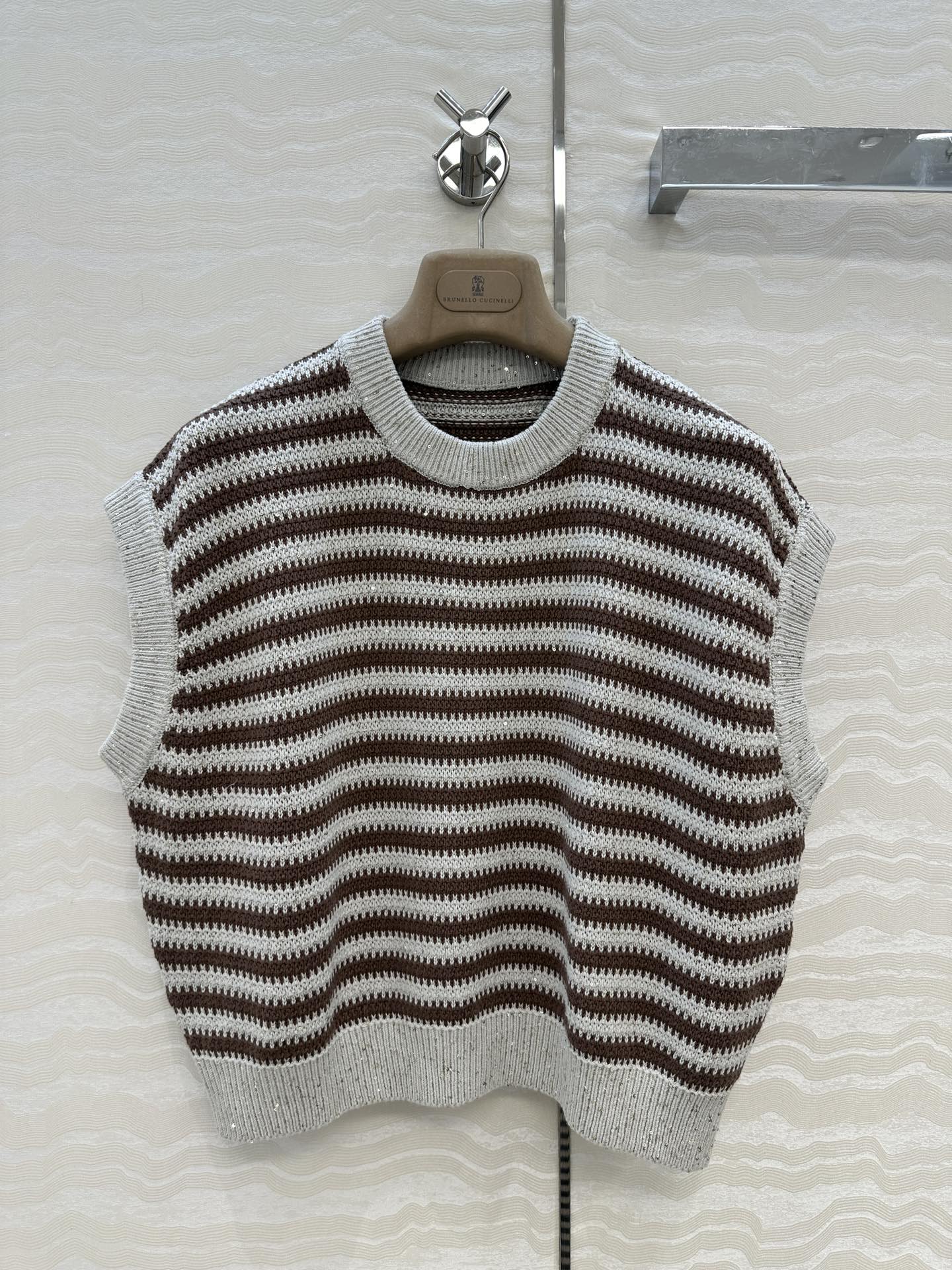 Bru 25fw knitted vest