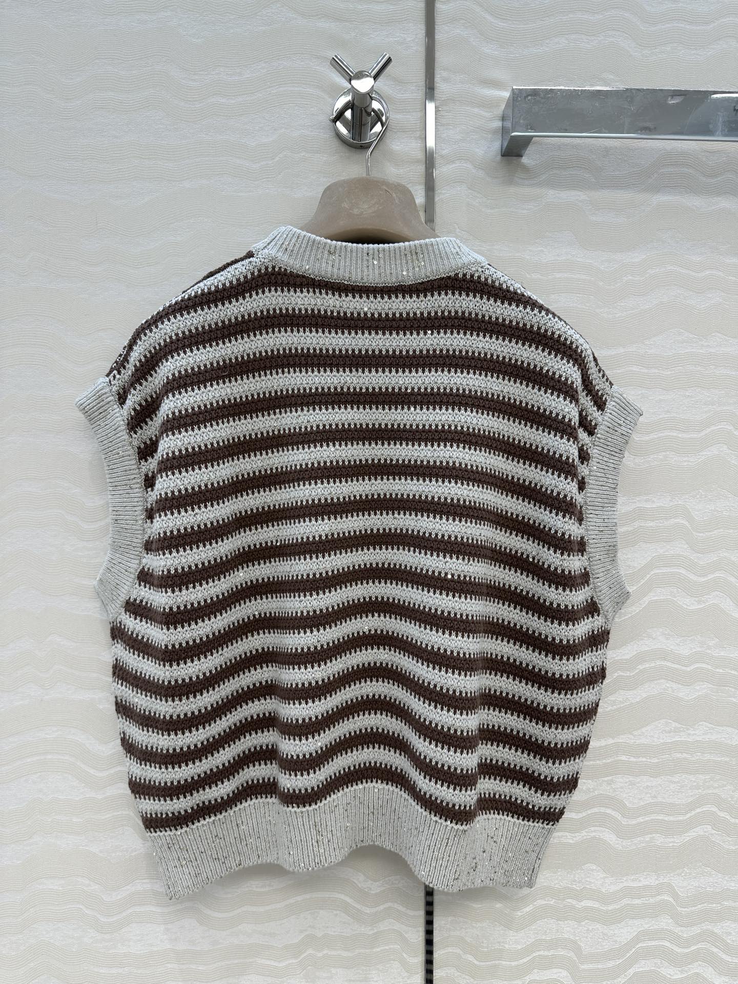 Bru 25fw knitted vest