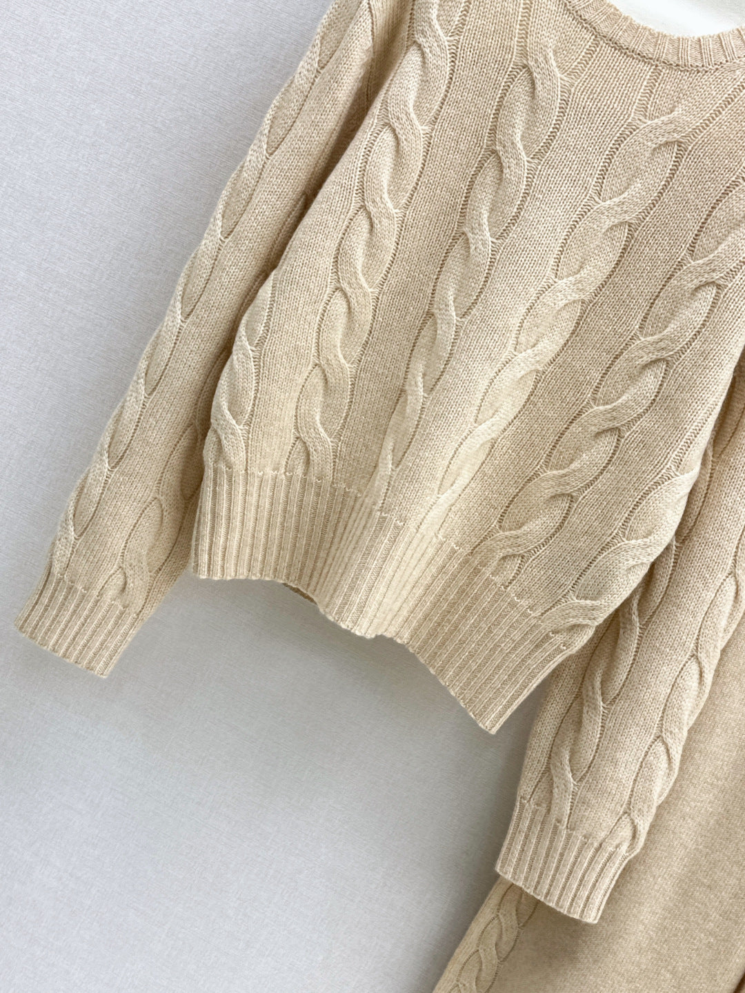 Lo 25fw cashmere suit