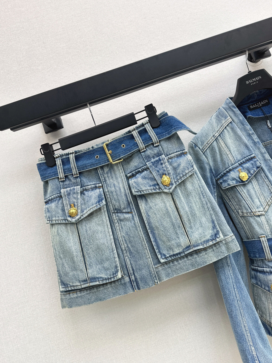 Ba 25fw denim skirt