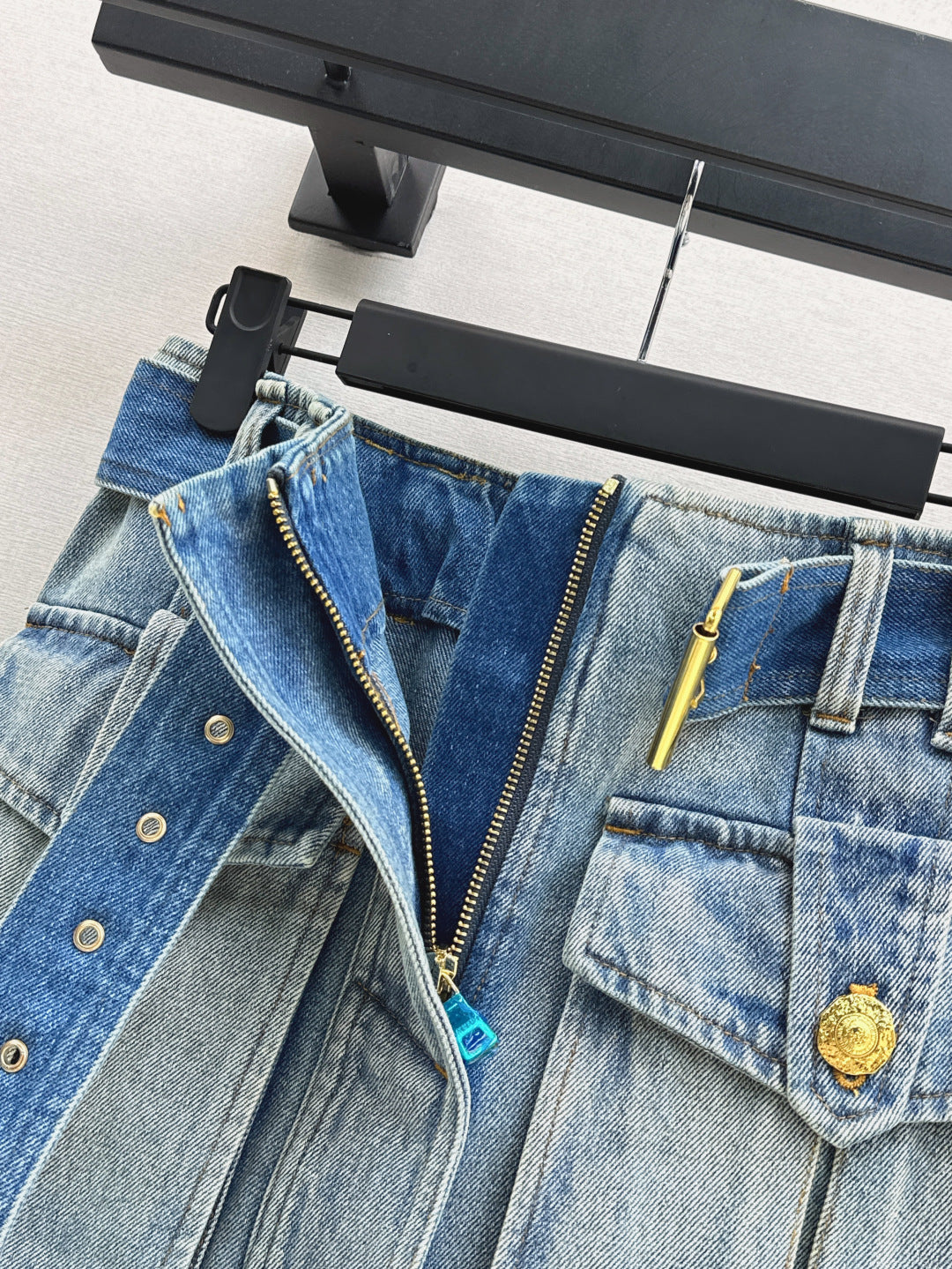 Ba 25fw denim skirt