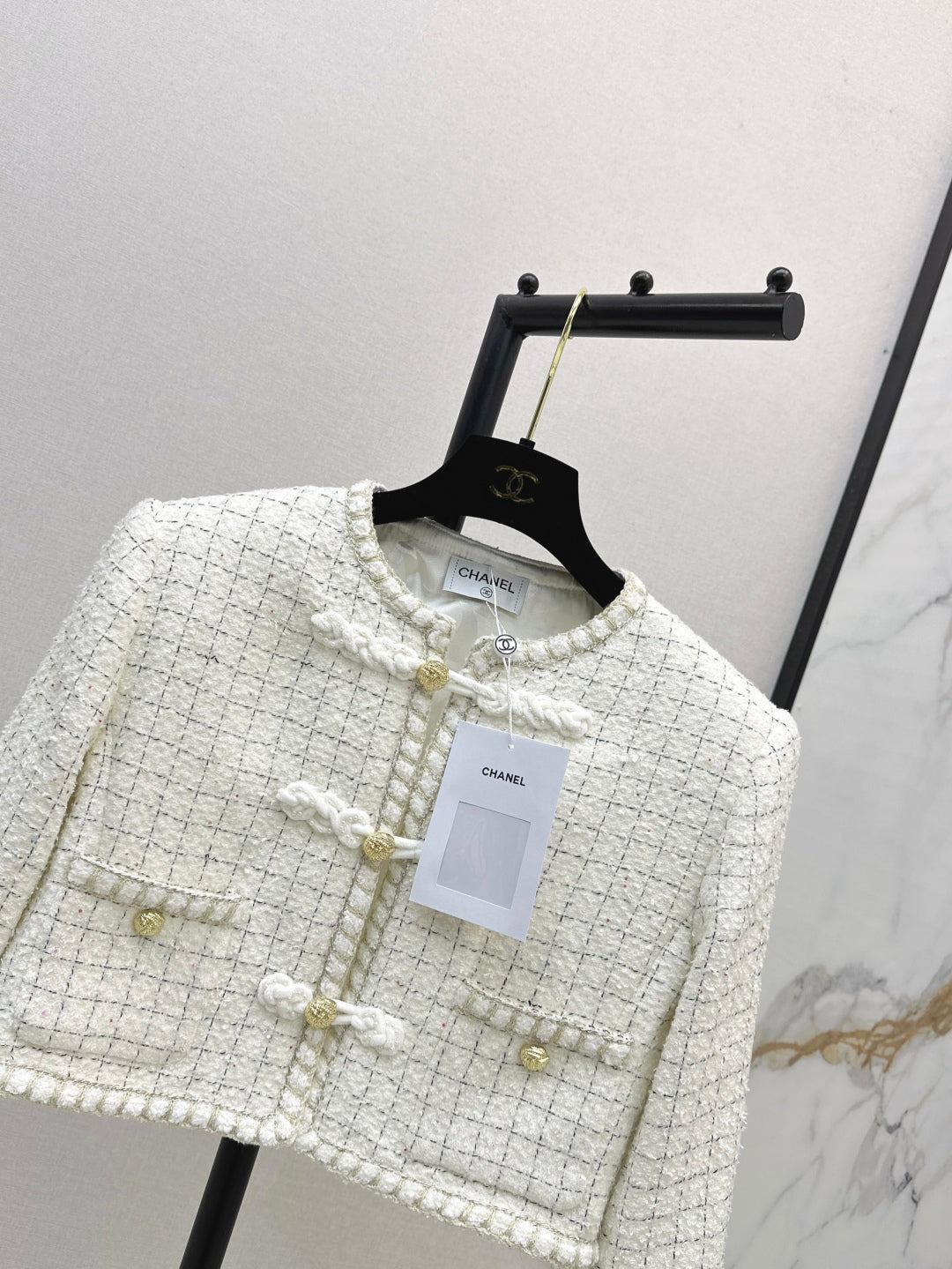 C 25fw woven crop jacket