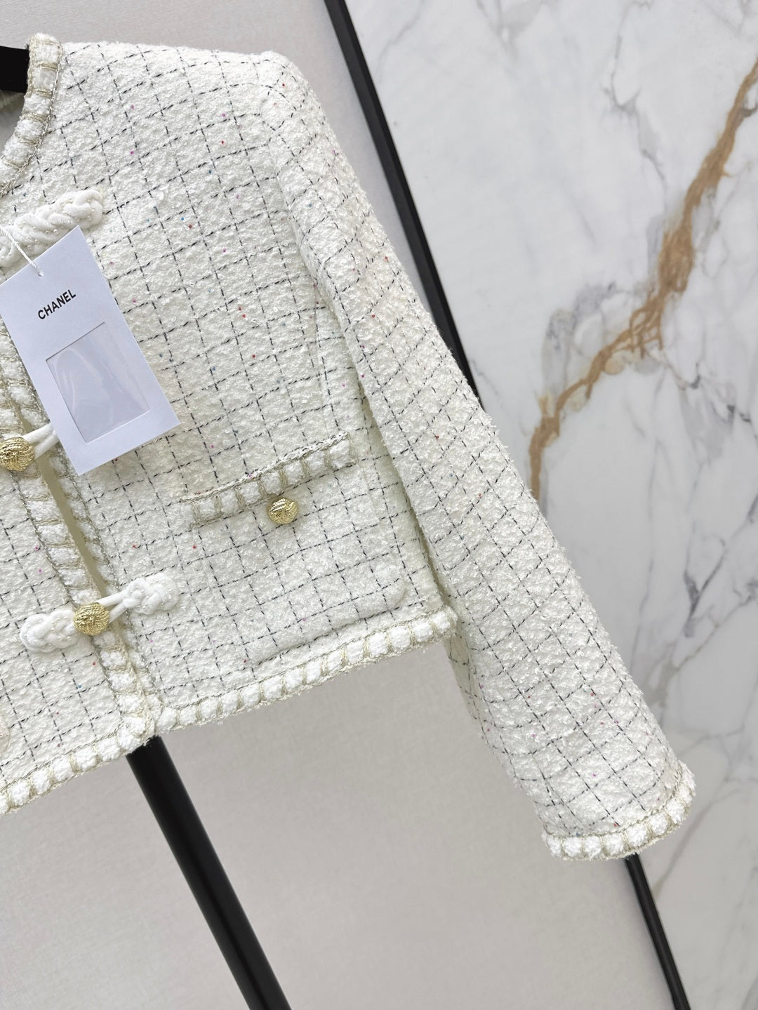 C 25fw woven crop jacket
