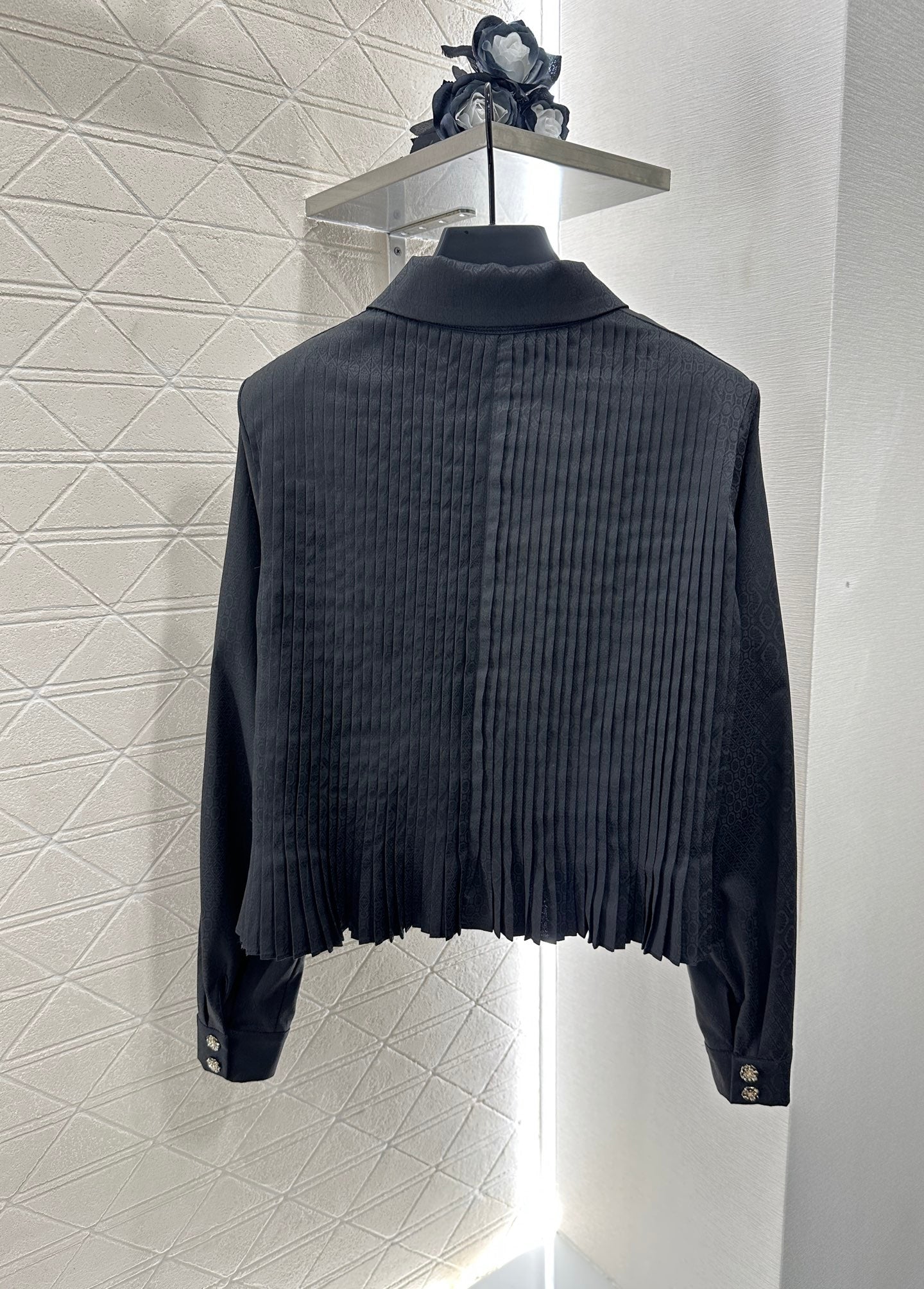 C 2025 New Arrival Long-sleeved shirt and culottes set