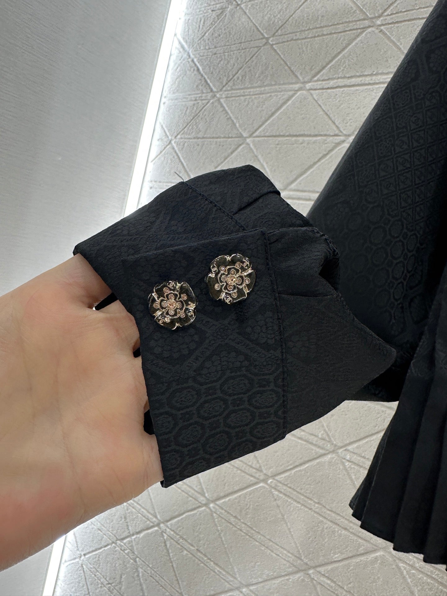 C 2025 New Arrival Long-sleeved shirt and culottes set