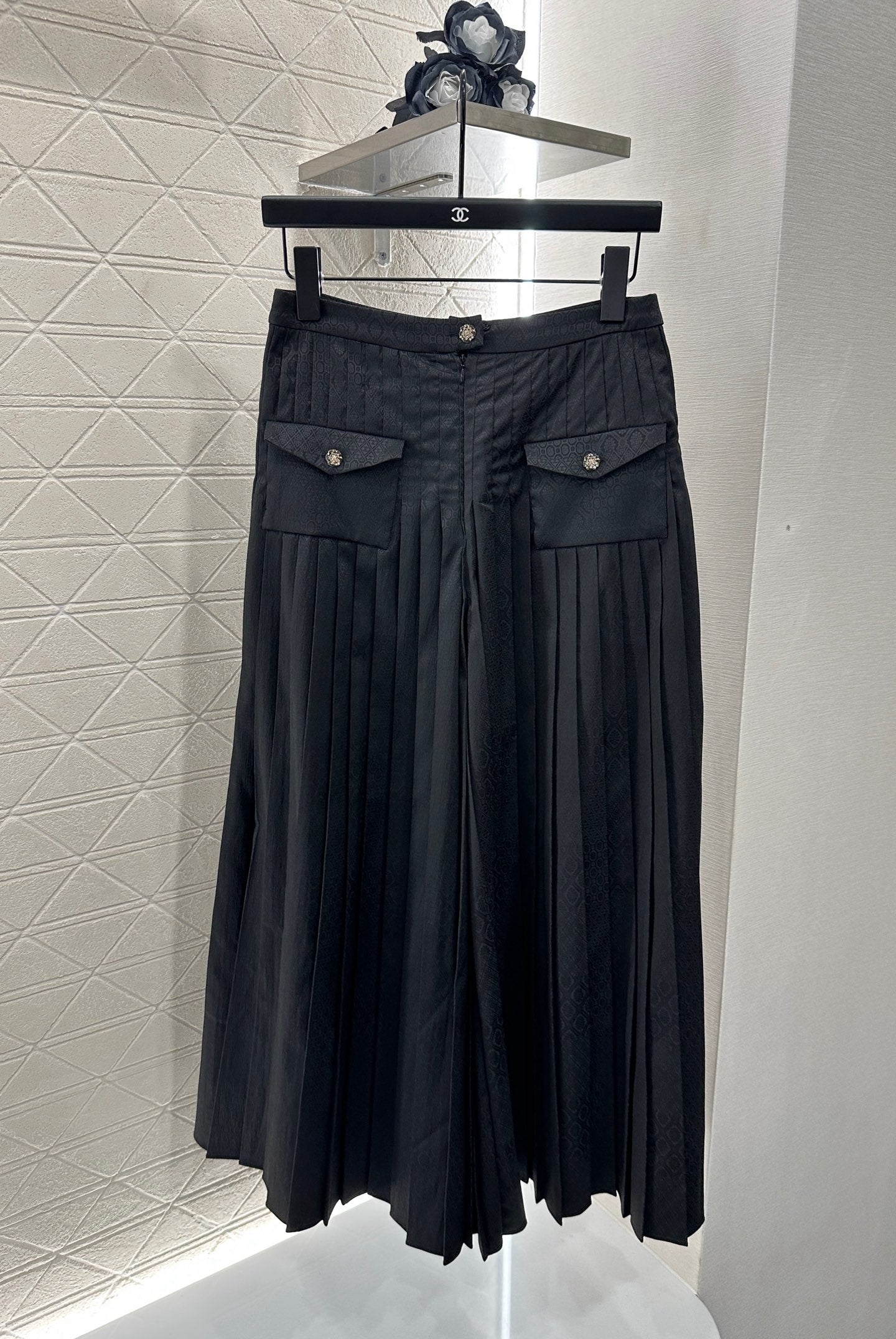 C 2025 New Arrival Long-sleeved shirt and culottes set