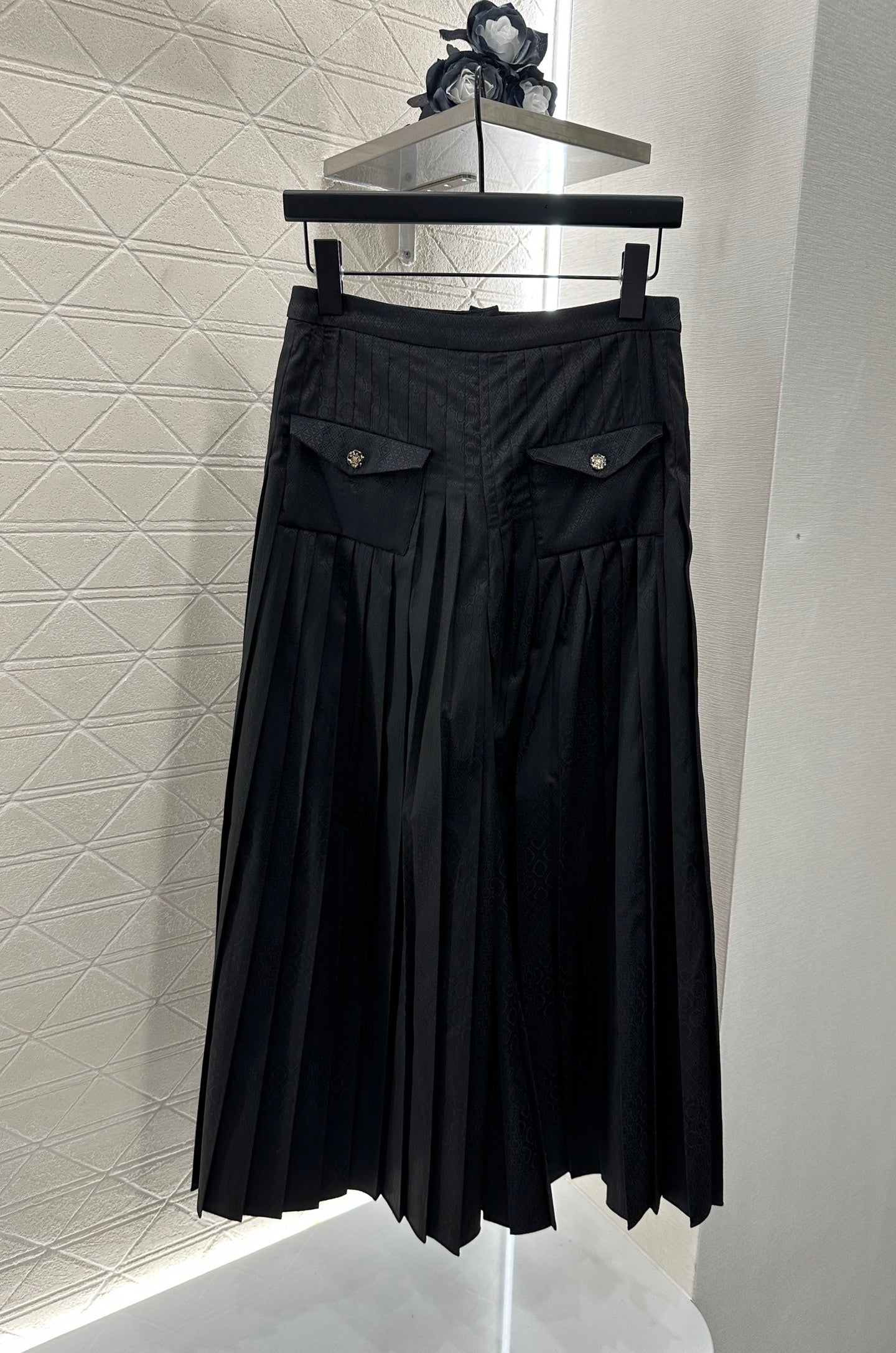 C 2025 New Arrival Long-sleeved shirt and culottes set