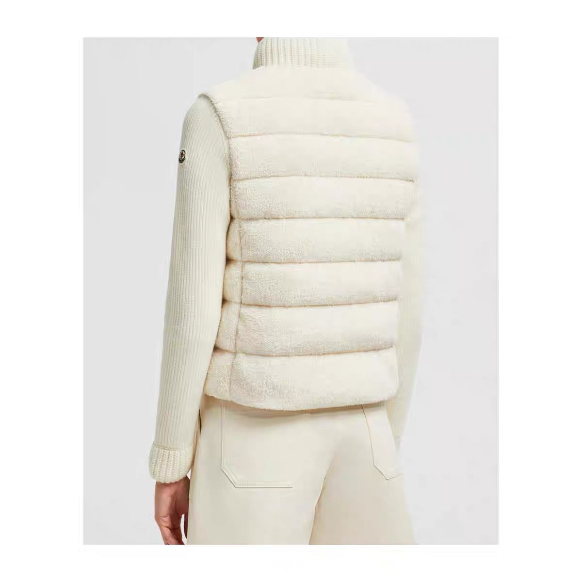 Mon 2025 New Arrival Zip-Up Down Jacket