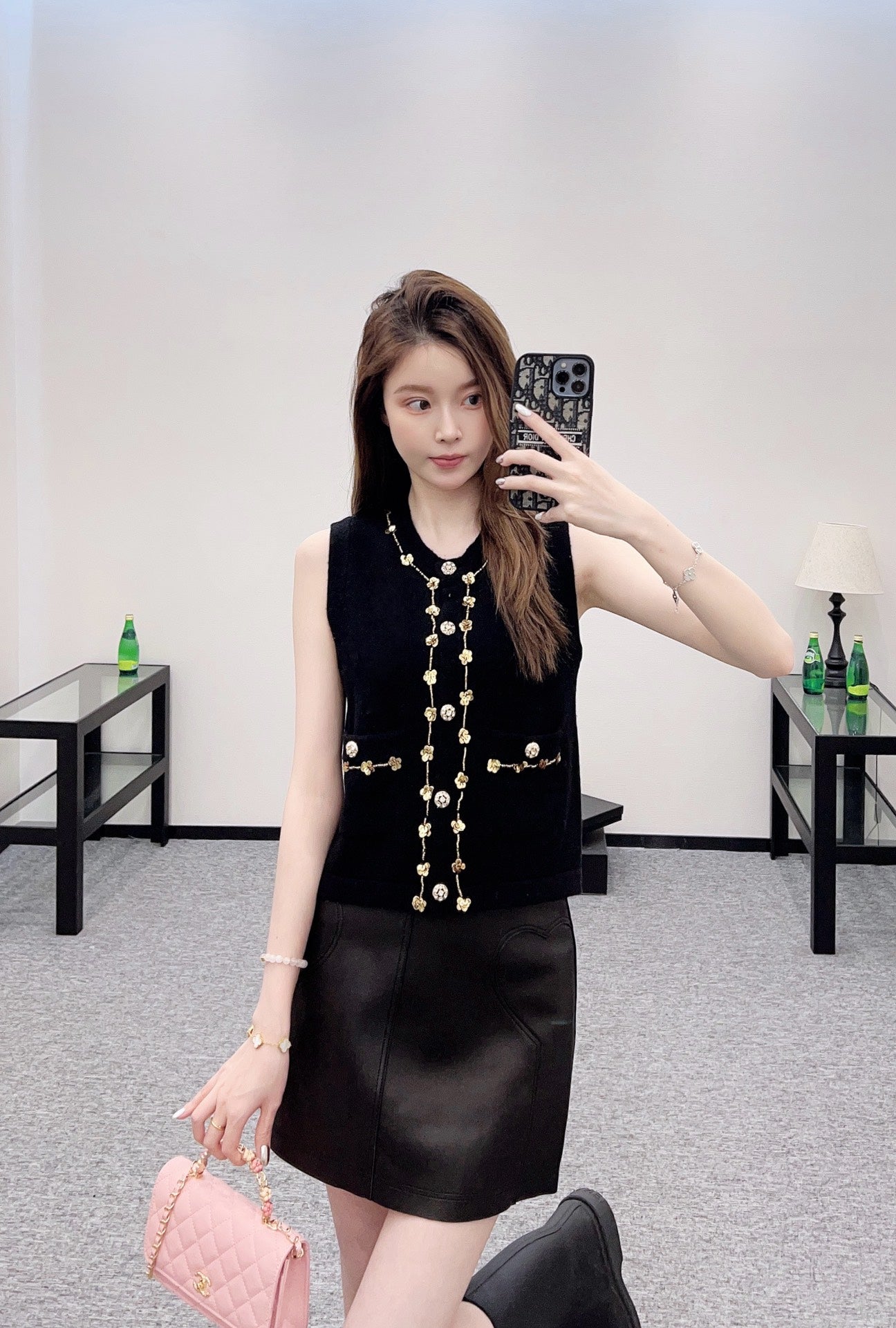 C 2025 New Arrival Beaded Knit Vest