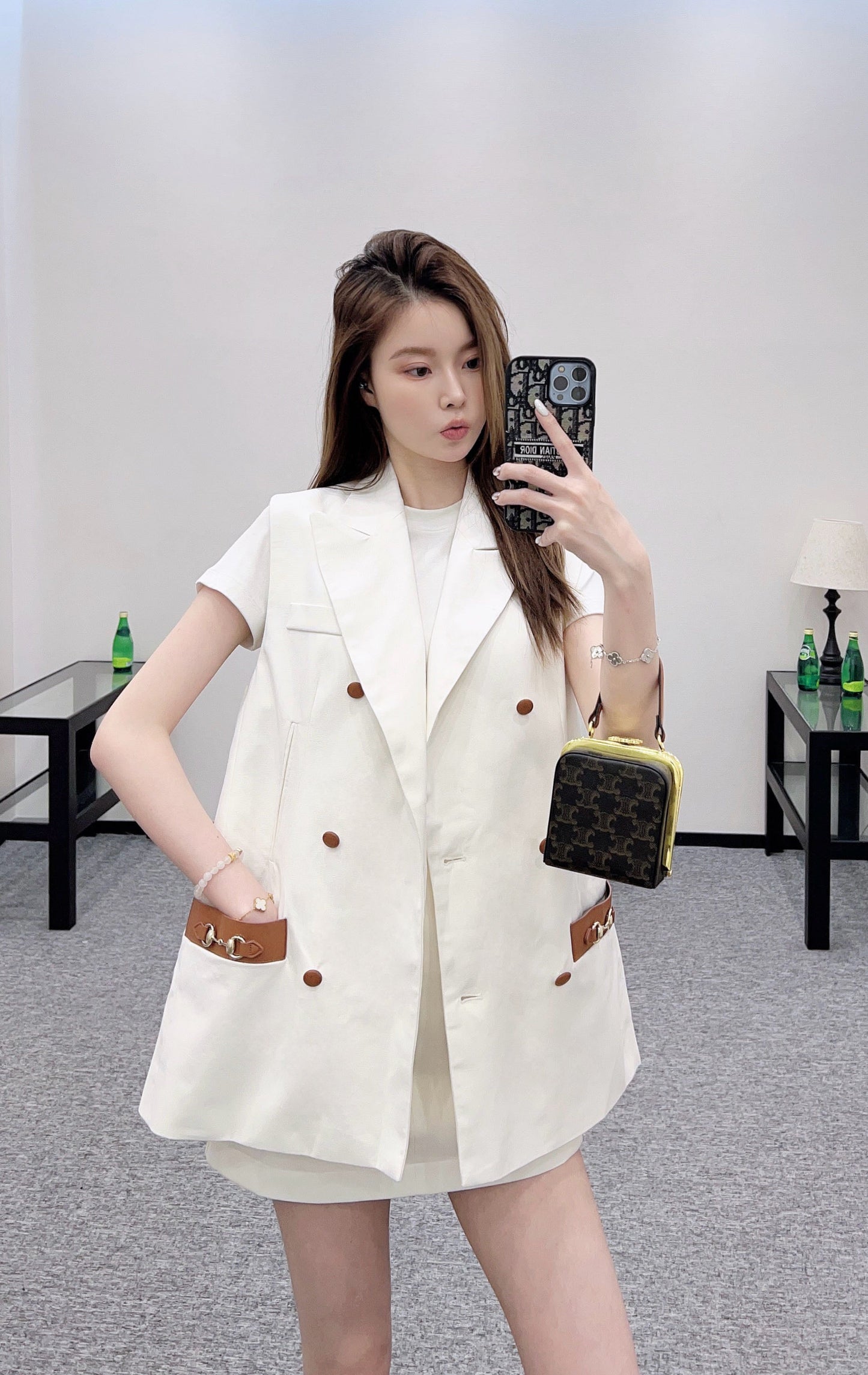 G 2025 New Arrivals Suit, vest, and skirt set