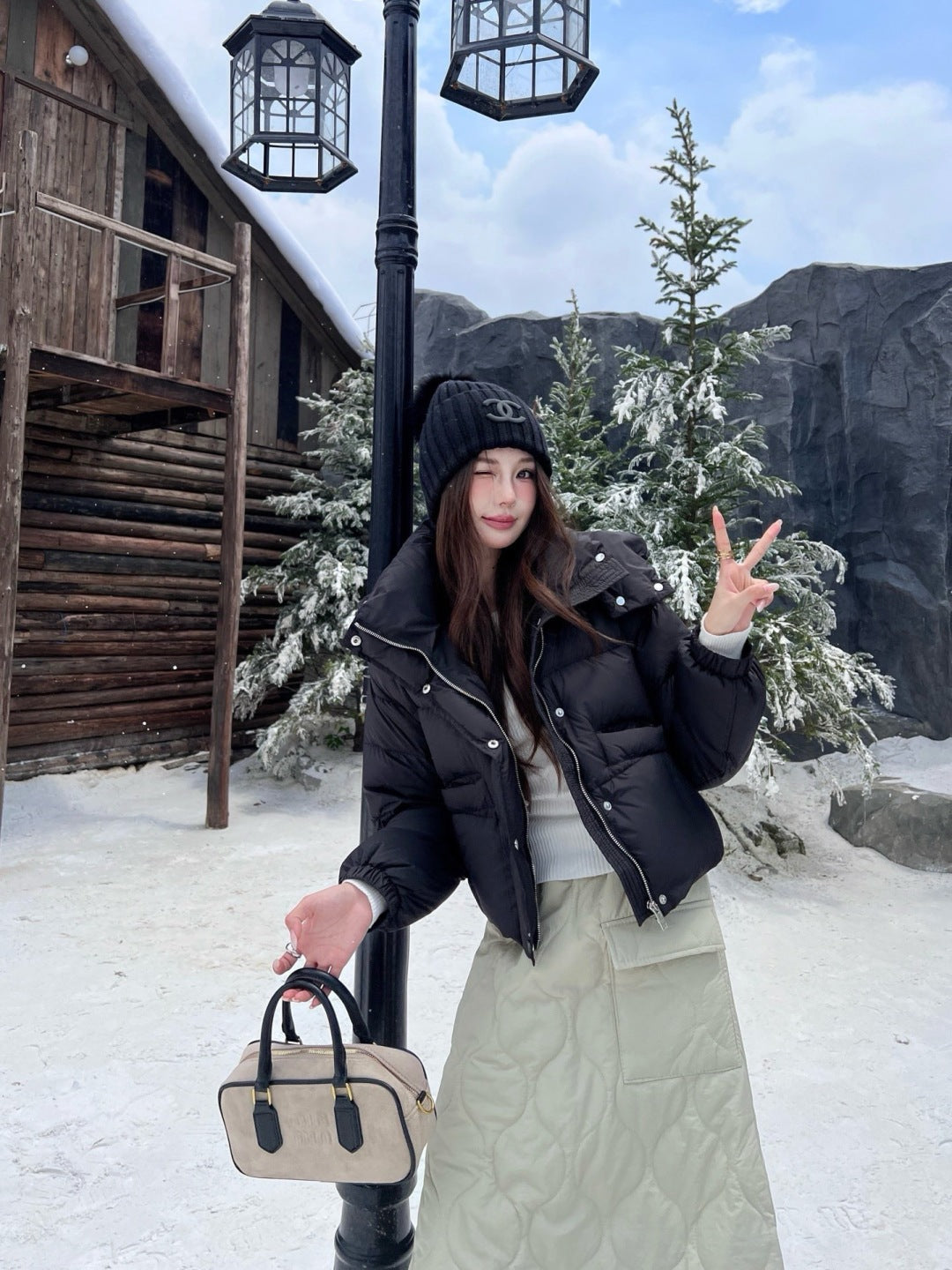 Pra 25fw down jacket