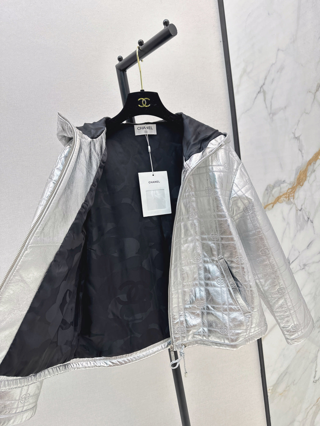 C 25fw leather jacket