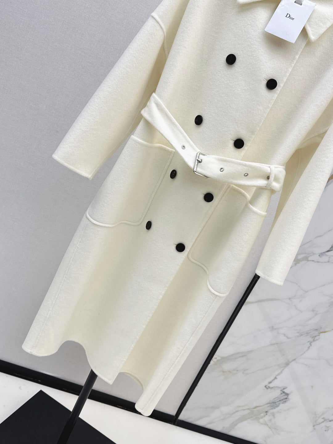 D 25fw cashmere coat
