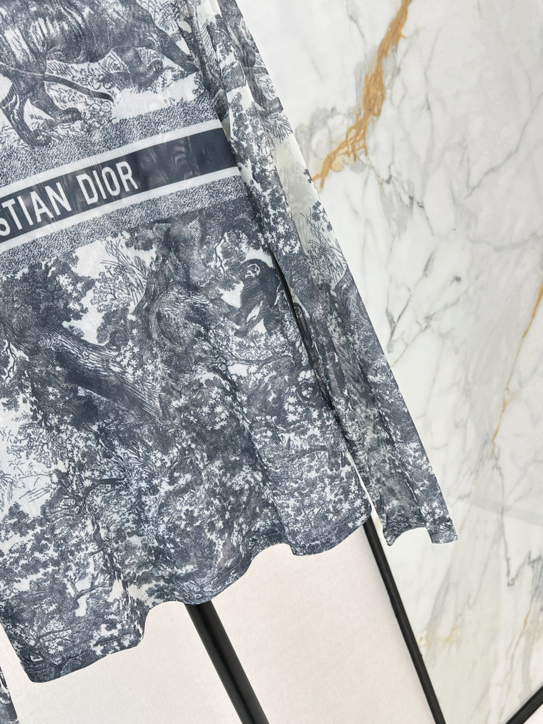 D 25fw printed shirt