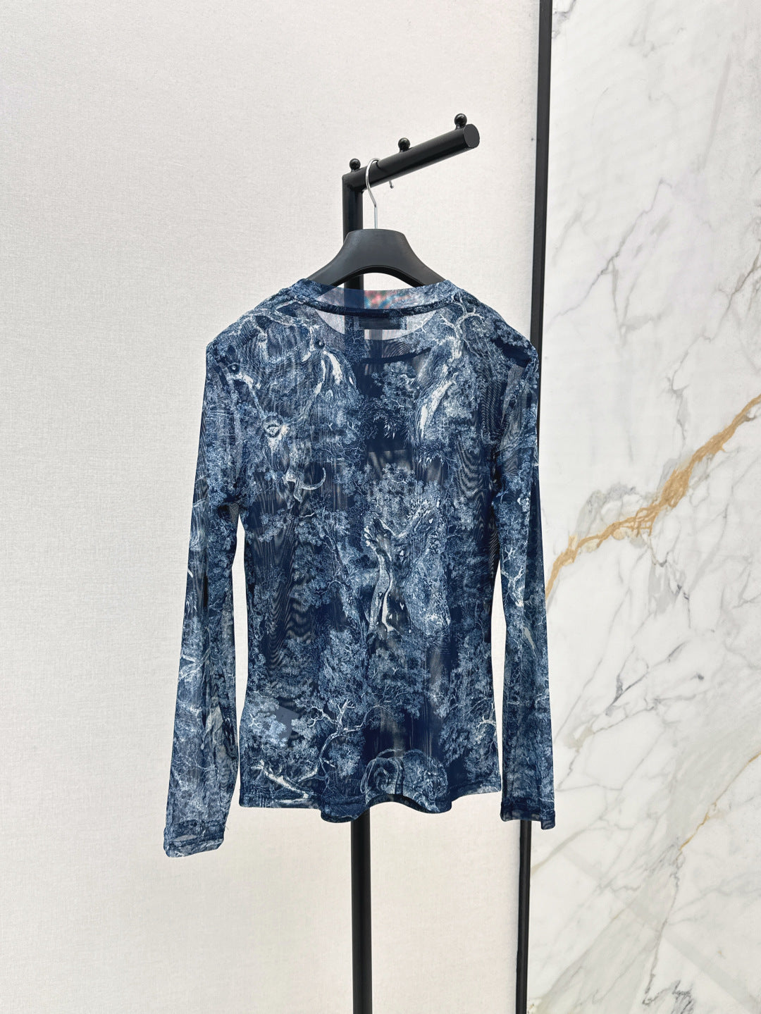 D 25fw printed shirt
