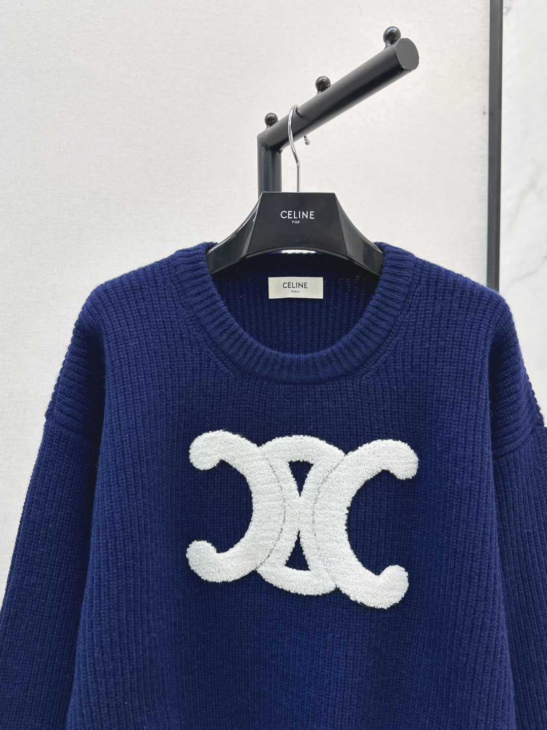 Ce 25fw embroidered sweater