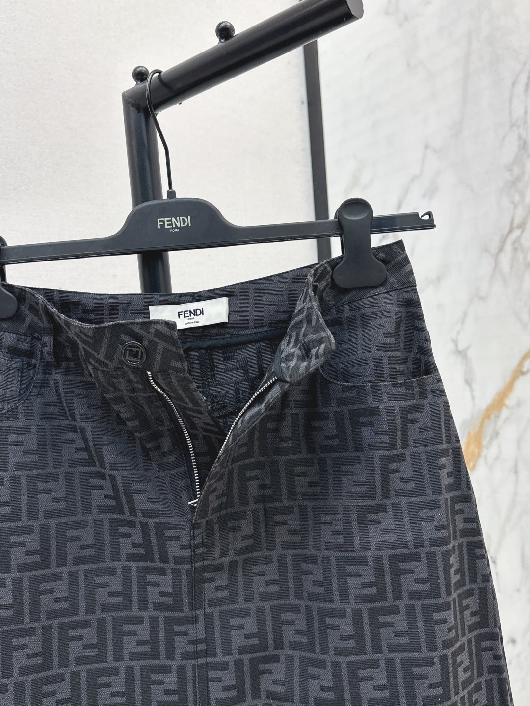 F 25fw jacquard skirt