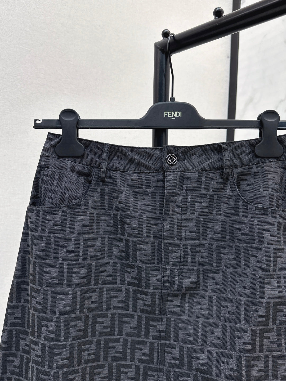 F 25fw jacquard skirt