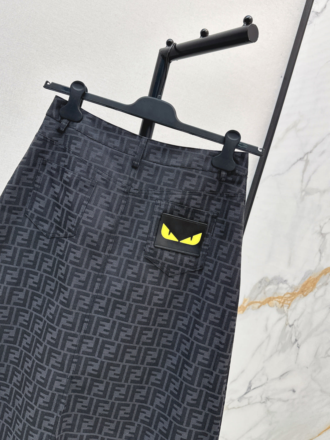 F 25fw jacquard skirt