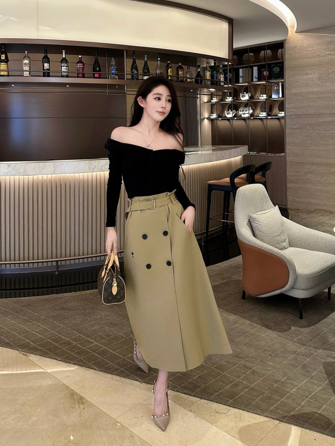 D 25fw skirt