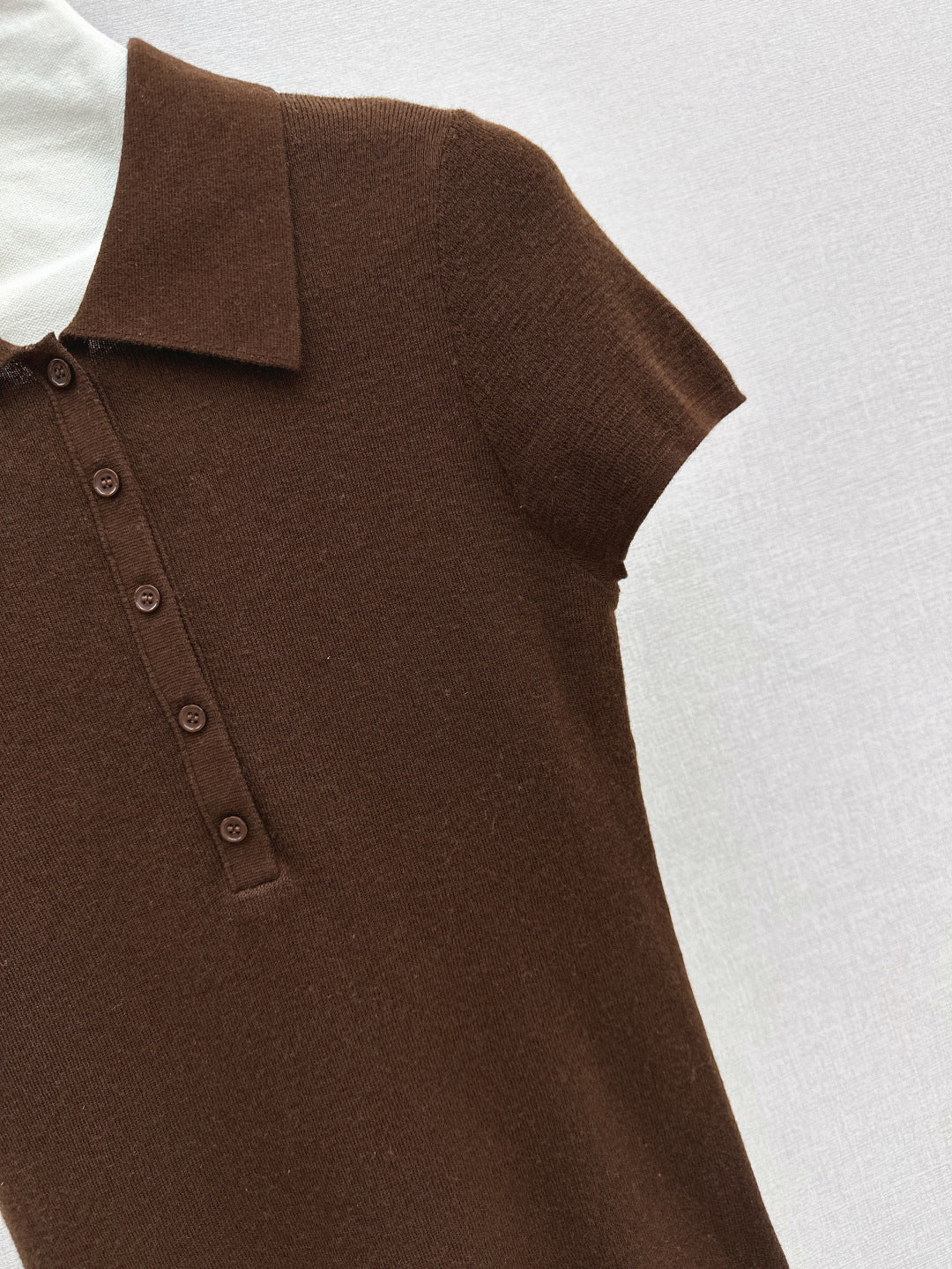 Lor 25fw knitted polo