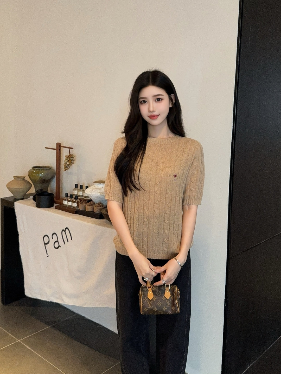 D 25fw knitted sweater