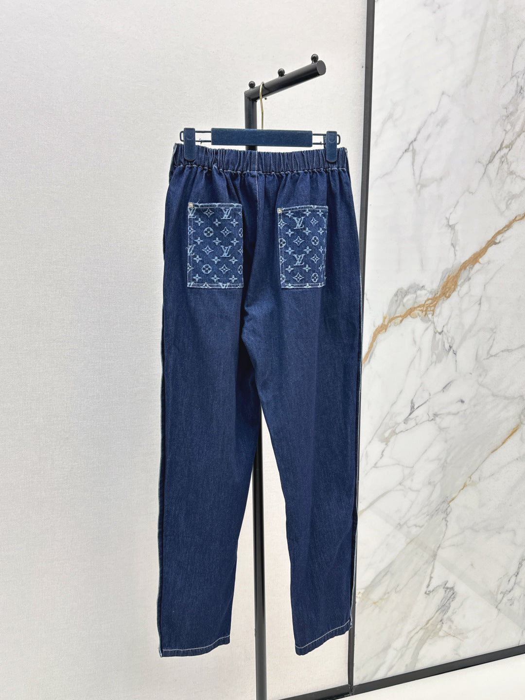 L 25fw jacquard jeans