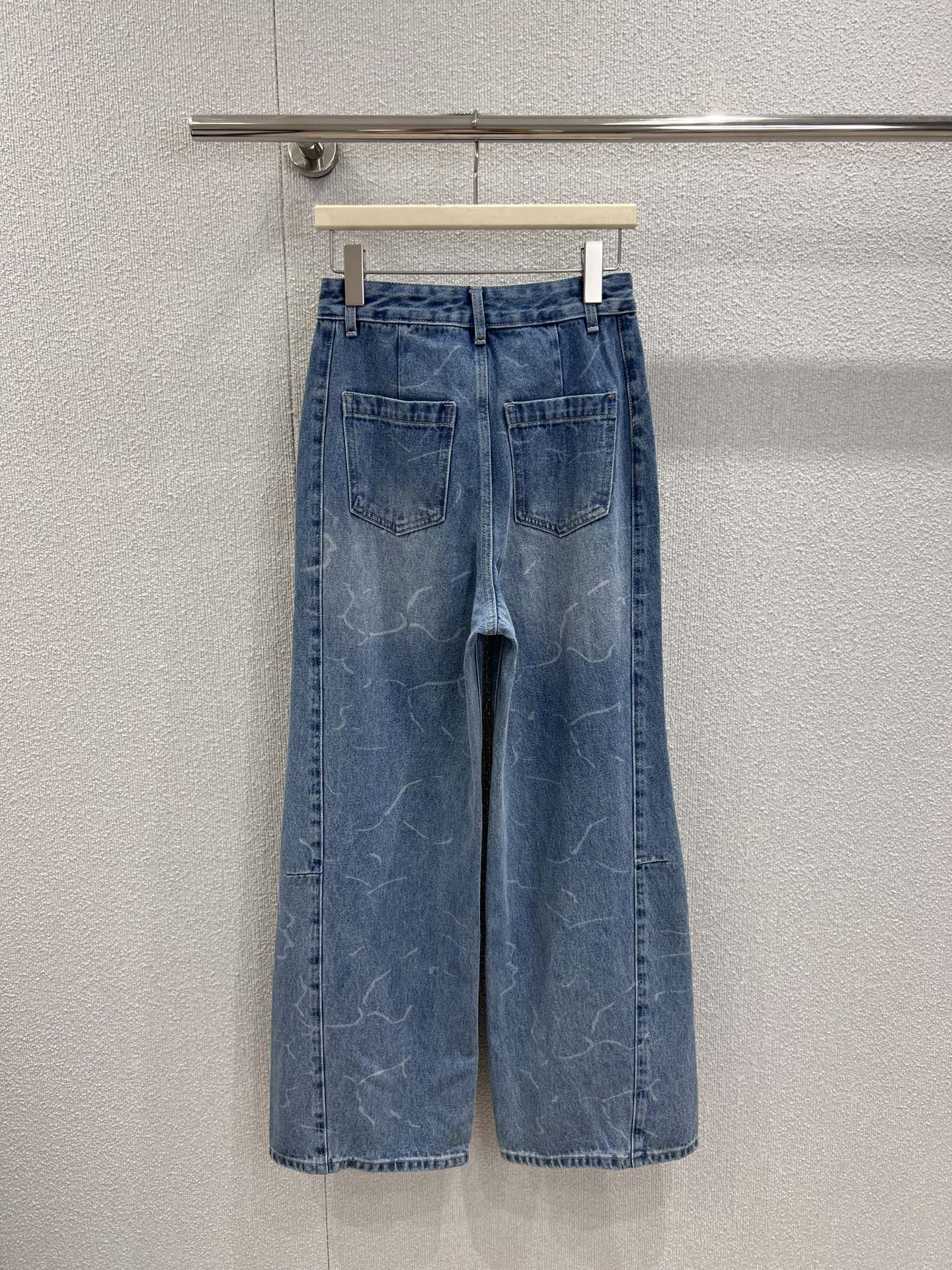 C 25fw Straight-Leg Denim Pants