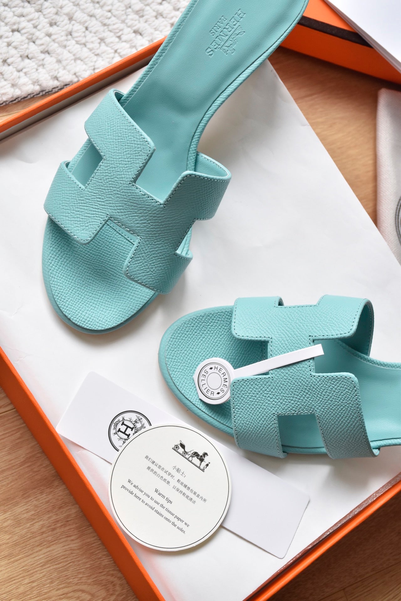 He 25 High-heeled leather sandals (4.5cm)
