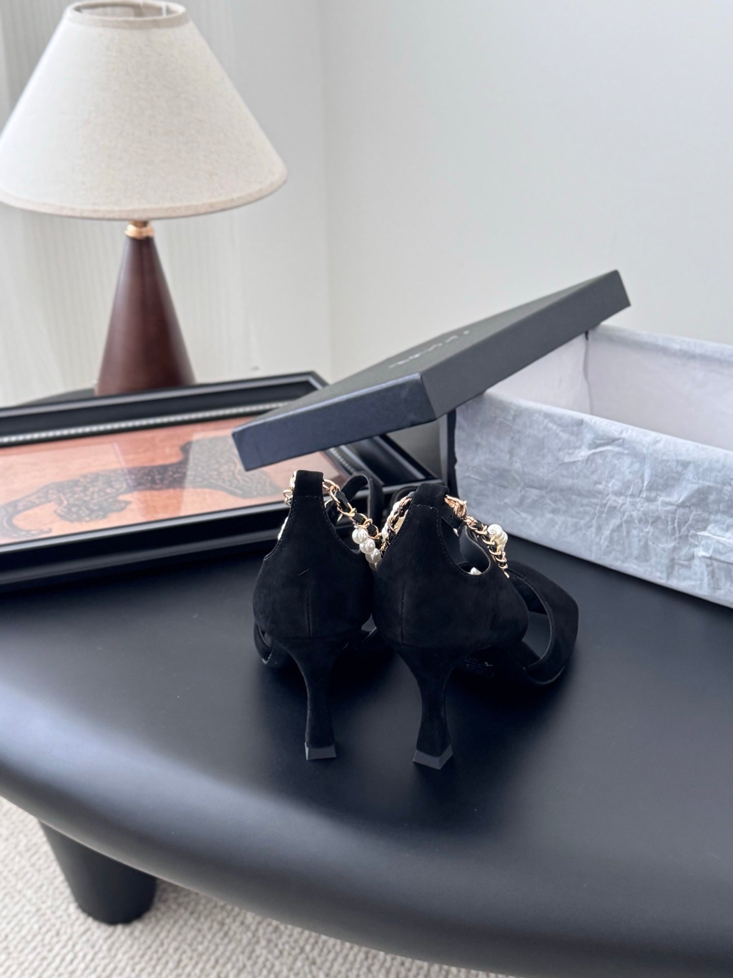 C 25B Mary Jane high heels(BLACK/WHITE/Champagne)