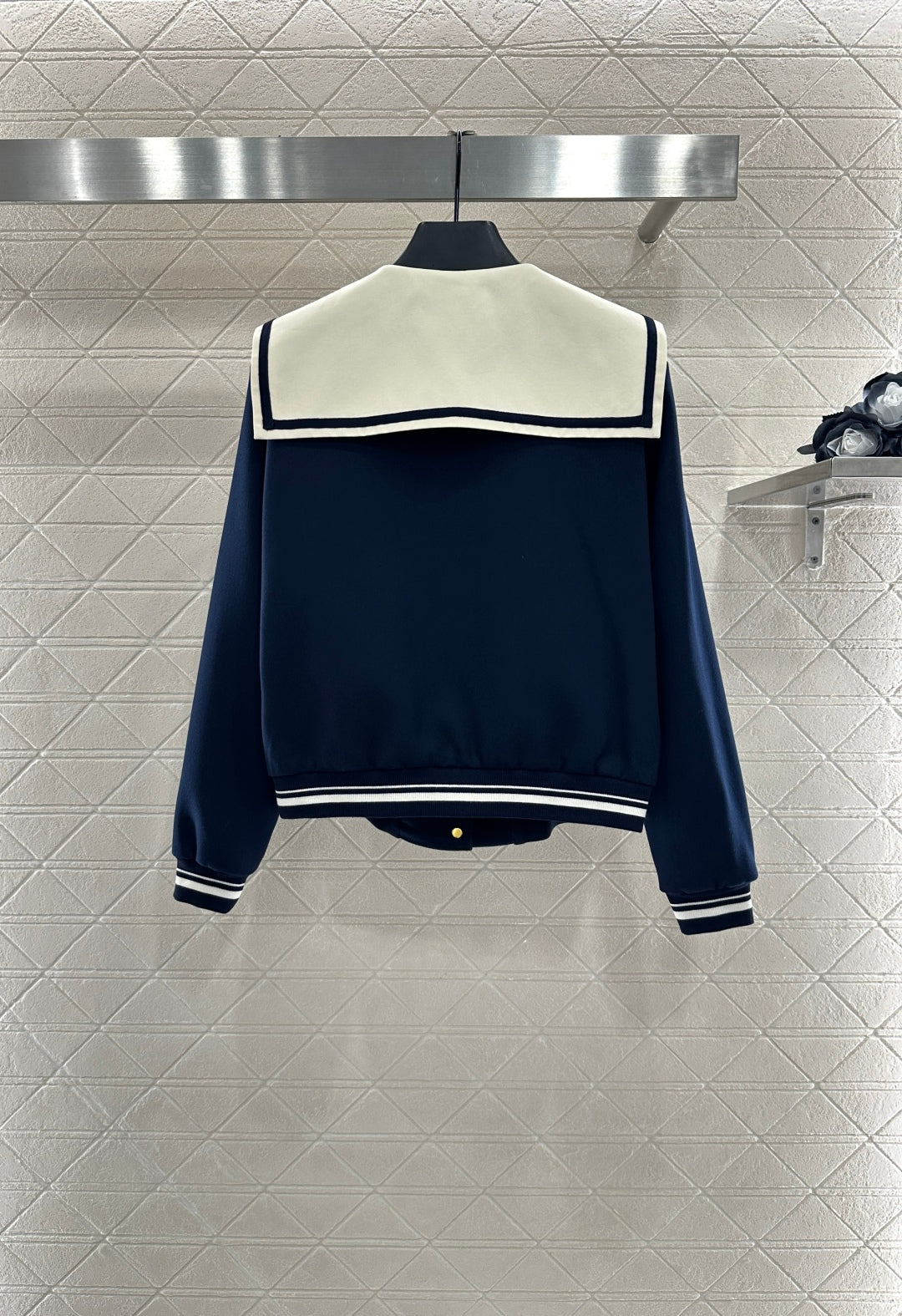 Mi 25 Shawl Collar Jacket Pleated Skirt Suit