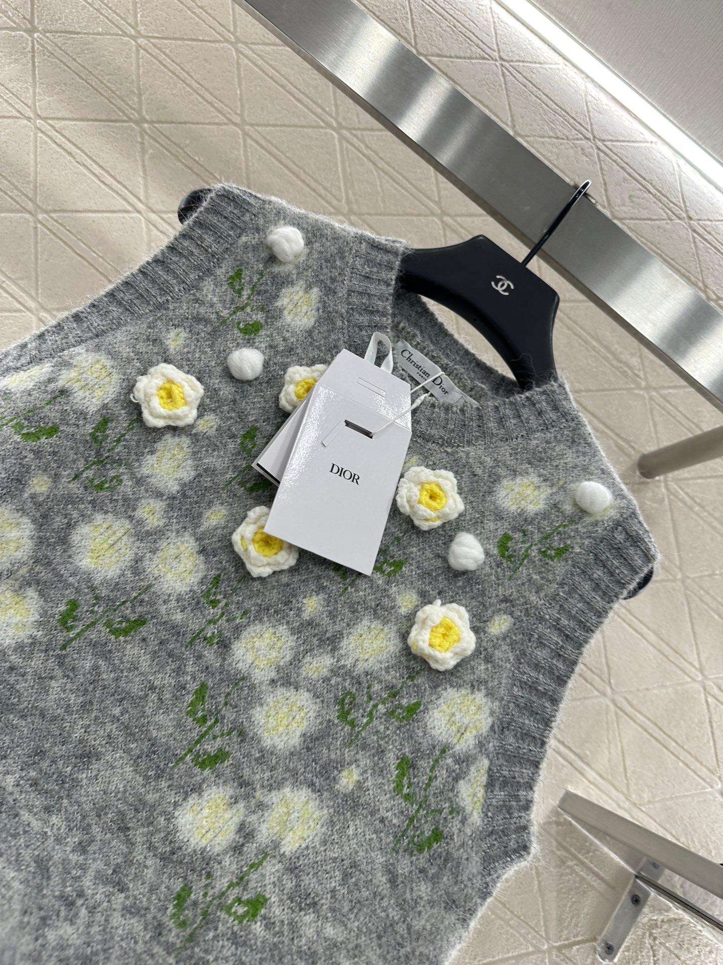 Di 25 3D Crochet Knitted Vest