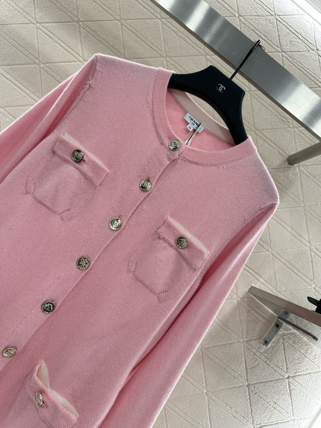 C 25 Hot Belted knitted cardigan