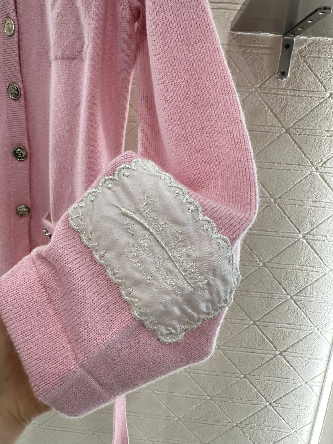 C 25 Hot Belted knitted cardigan
